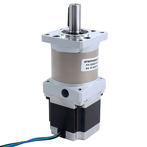 Nema 23 Stepper Motor Bipolar L=54.5mm w/ Gear Ratio 50:1 EG Series Planetary Gearbox - 23HS22-2904S-EGS50 | StepperOnline CA