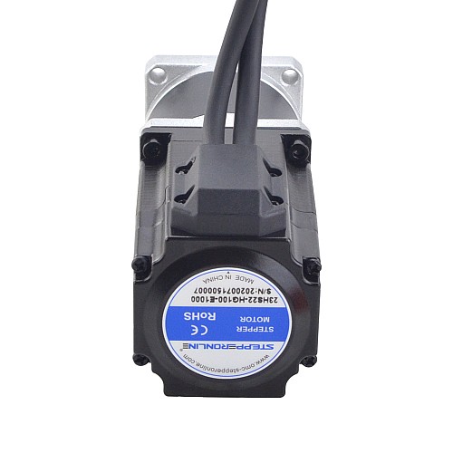 Nema 23 Closed Loop Stepper Motor L=56mm Gear Ratio 100:1 High Precision Planetary Gearbox - 23HS22-HG100-E1000 | StepperOnline CA
