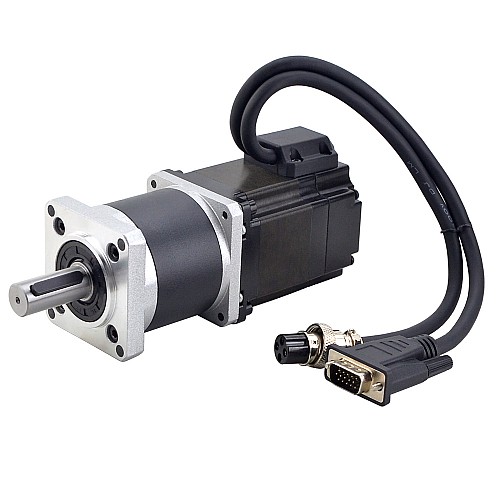 Nema 23 Closed Loop Stepper Motor L=56mm Gear Ratio 100:1 High Precision Planetary Gearbox - 23HS22-HG100-E1000 | StepperOnline CA