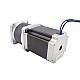Nema 23 Stepper Motor L=76mm Gear Ratio 10:1 High Precision Planetary Gearbox - 23HS30-2804S-HG10 | StepperOnline CA