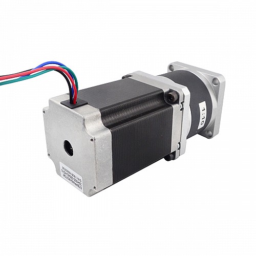 Nema 23 Stepper Motor L=76mm Gear Ratio 10:1 High Precision Planetary Gearbox - 23HS30-2804S-HG10 | StepperOnline CA