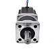 Nema 23 Stepper Motor L=76mm Gear Ratio 10:1 High Precision Planetary Gearbox - 23HS30-2804S-HG10 | StepperOnline CA