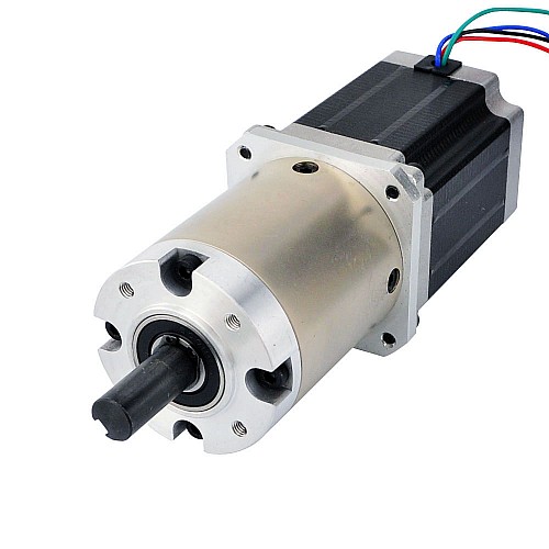 Nema 23 Stepper Motor Bipolar L=76mm w/ Gear Ratio 47:1 Planetary Gearbox - 23HS30-2804S-PG47 | StepperOnline CA