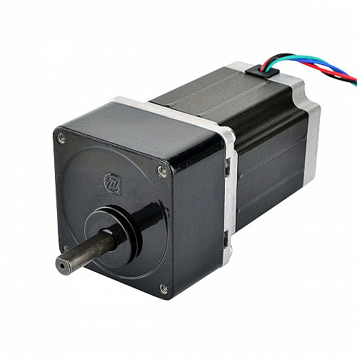 Nema 23 Stepper Motor Bipolar L=78mm w/ Gear Ratio 10:1 Spur Gearbox - 23HS30-2804S-SG10 | StepperOnline CA