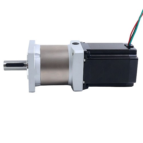 Nema 23 Stepper Motor Bipolar L=76.5mm w/ Gear Ratio 50:1 EG Series Planetary Gearbox - 23HS30-2904S-EGS50 | StepperOnline CA