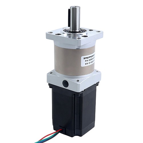 Nema 23 Stepper Motor Bipolar L=76.5mm w/ Gear Ratio 50:1 EG Series Planetary Gearbox - 23HS30-2904S-EGS50 | StepperOnline CA
