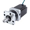Nema 23 Stepper Motor L=76.5mm Gear Ratio 4:1 MG Series Planetary Gearbox - 23HS30-2904S-MG4 | StepperOnline CA