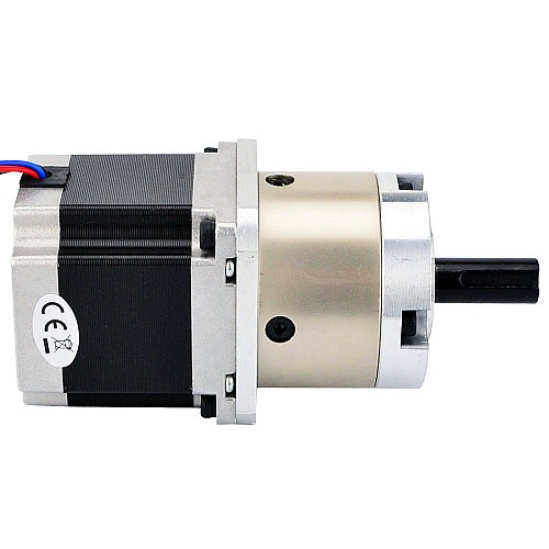 Nema 23 Stepper Motor Bipolar L=56mm w/ Gear Ratio 4:1 Planetary Gearbox - 23HS22-2804S-PG4 | StepperOnline CA