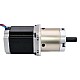 Nema 23 Stepper Motor Bipolar L=76mm w/ Gear Ratio 15:1 Planetary Gearbox - 23HS30-2804S-PG15 | StepperOnline CA