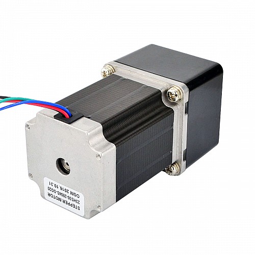 Nema 23 Stepper Motor Bipolar L=78mm w/ Gear Ratio 20:1 Spur Gearbox - 23HS30-2804S-SG20 | StepperOnline CA