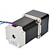 Nema 23 Stepper Motor Bipolar L=78mm w/ Gear Ratio 20:1 Spur Gearbox - 23HS30-2804S-SG20 | StepperOnline CA