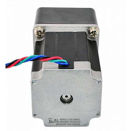 Nema 23 Stepper Motor Bipolar L=78mm w/ Gear Ratio 30:1 Spur Gearbox - 23HS30-2804S-SG30 | StepperOnline CA