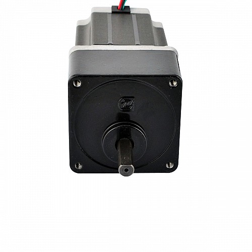 Nema 23 Stepper Motor Bipolar L=78mm w/ Gear Ratio 30:1 Spur Gearbox - 23HS30-2804S-SG30 | StepperOnline CA