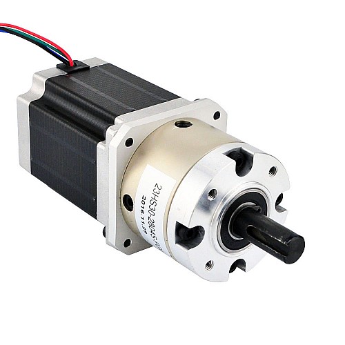 Nema 23 Stepper Motor Bipolar L=76mm w/ Gear Ratio 4:1 Planetary Gearbox - 23HS30-2804S-PG4 | StepperOnline CA Nema 23 Stepper Motor Bipolar L=76mm w/ Gear Ratio 4:1 Planetary Gearbox - 23HS30-2804S-PG4 | StepperOnline CA