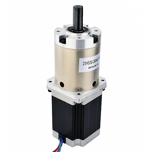 Nema 23 Stepper Motor Bipolar L=76mm w/ Gear Ratio 47:1 Planetary Gearbox - 23HS30-2804S-PG47 | StepperOnline CA