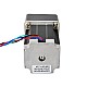 Nema 23 Stepper Motor Bipolar L=78mm w/ Gear Ratio 5:1 Spur Gearbox - 23HS30-2804S-SG5 | StepperOnline CA