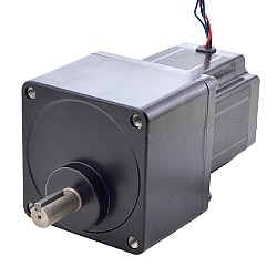 CN On Sale - Nema 34 Stepper Bipolar L=97mm w/ Rear Shaft & Gear Ratio 13:1 Spur Gearbox