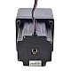 Nema 34 Stepper Bipolar L=97mm w/ Rear Shaft & Gear Ratio 13:1 Spur Gearbox - 34HS38-4004D-SG13 | StepperOnline CA