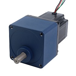 Nema 34 Stepper Bipolar L=98mm w/ Rear Shaft & Gear Ratio 20:1 Spur Gearbox