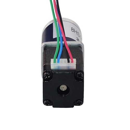 Nema 8 Stepper Motor Bipolar L=28mm w/ Gear Ratio 90:1 Planetary Gearbox - 8HS11-0204S-PG90 | StepperOnline CA