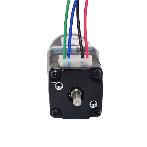 Nema 8 Stepper Motor Bipolar 0.2A L=38mm w/ Gear Ratio 90:1 Planetary Gearbox - 8HS11-0204D-PG90 | StepperOnline CA
