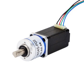 Nema 8 Stepper Motor Bipolar L=38mm w/ Gear Ratio 5:1 Planetary Gearbox