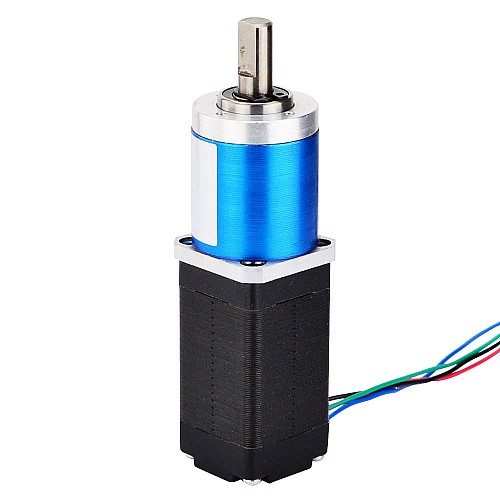 Nema 8 Stepper Motor Bipolar L=38mm w/ Gear Ratio 19:1 Planetary Gearbox - 8HS15-0604S-PG19 | StepperOnline CA