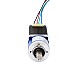 Nema 8 Stepper Motor Bipolar L=38mm w/ Gear Ratio 5:1 Planetary Gearbox - 8HS15-0604S-PG5 | StepperOnline CA