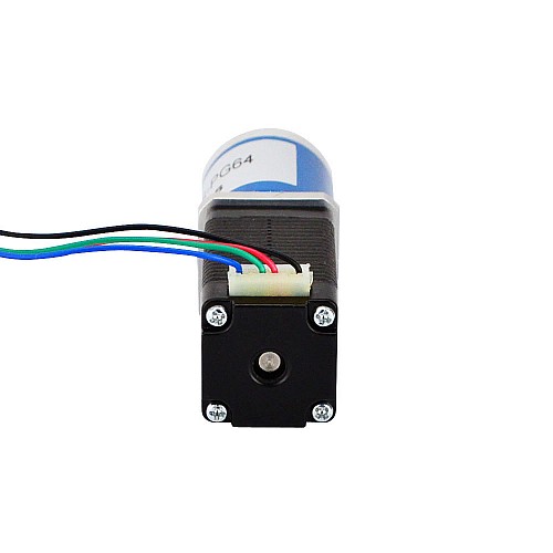 Nema 8 Stepper Motor Bipolar L=38mm w/ Gear Ratio 64:1 Planetary Gearbox - 8HS15-0604S-PG64 | StepperOnline CA
