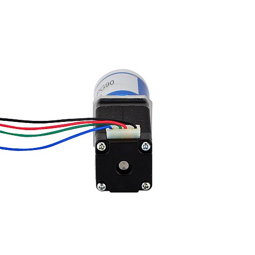 Nema 8 Stepper Motor Bipolar L=38mm w/ Gear Ratio 90:1 Planetary Gearbox - 8HS15-0604S-PG90 | StepperOnline CA