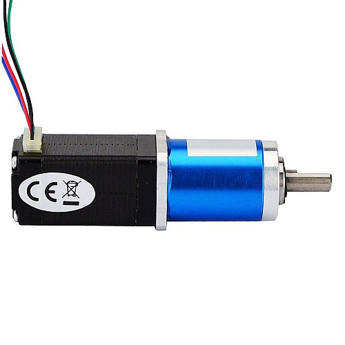 Nema 8 Stepper Motor Bipolar L=38mm w/ Gear Ratio 90:1 Planetary Gearbox - 8HS15-0604S-PG90 | StepperOnline CA