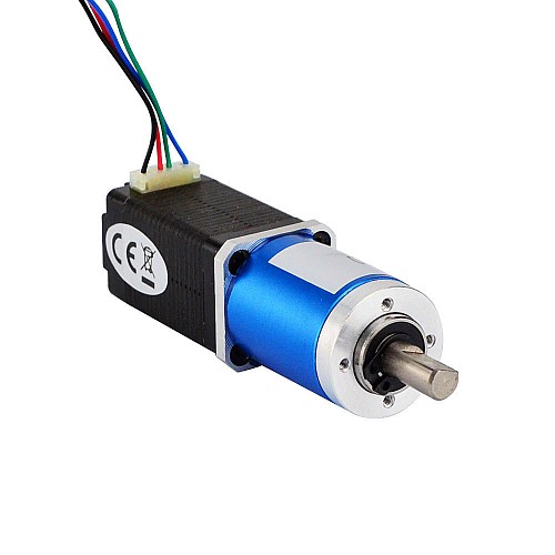 Nema 8 Stepper Motor Bipolar L=38mm w/ Gear Ratio 90:1 Planetary Gearbox - 8HS15-0604S-PG90 | StepperOnline CA