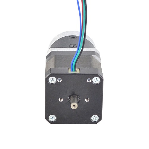 Nema 17 Dual Shaft Stepper Motor L=39mm Gear Ratio 10:1 High Precision Planetary Gearbox 9.5mm Rear Shaft Length - 17HS15-1684D-HG10-AR3 | StepperOnline CA Nema 17 Dual Shaft Stepper Motor L=39mm Gear Ratio 10:1 High Precision Planetary Gearbox 9.5mm Rear Shaft Length - 17HS15-1684D-HG10-AR3 | StepperOnline CA