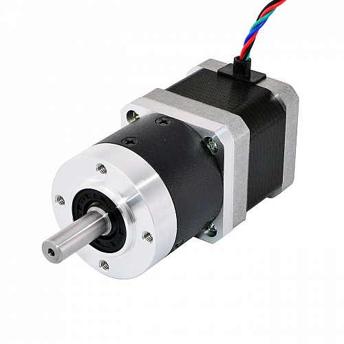 Nema 17 Stepper Motor L=39mm Gear Ratio 3:1 High Precision Planetary Gearbox - 17HS15-1684S-HG3 | StepperOnline CA Nema 17 Stepper Motor L=39mm Gear Ratio 3:1 High Precision Planetary Gearbox - 17HS15-1684S-HG3 | StepperOnline CA
