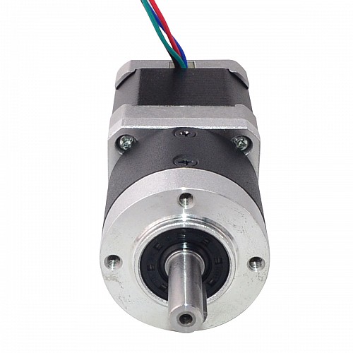 Nema 17 Stepper Motor L=48mm Gear Ratio 10:1 High Precision Planetary Gearbox - 17HS19-1684S-HG10 | StepperOnline CA