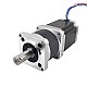 Nema 23 Stepper Motor L=76mm Gear Ratio 10:1 High Precision Planetary Gearbox - 23HS30-2804S-HG10 | StepperOnline CA