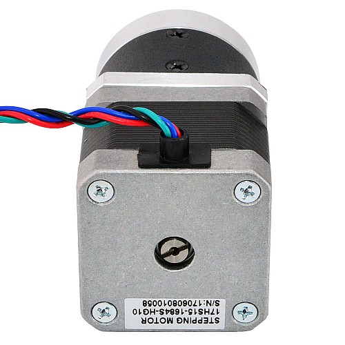 Nema 17 Stepper Motor L=39mm 1.68A Gear Ratio 10:1 High Precision Planetary Gearbox - 17HS15-1684S-HG10 | StepperOnline CA