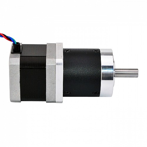 Nema 17 Stepper Motor L=39mm Gear Ratio 15:1 High Precision Planetary Gearbox - 17HS15-1684S-HG15 | StepperOnline CA Nema 17 Stepper Motor L=39mm Gear Ratio 15:1 High Precision Planetary Gearbox - 17HS15-1684S-HG15 | StepperOnline CA