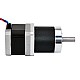 Nema 17 Stepper Motor L=39mm Gear Ratio 15:1 High Precision Planetary Gearbox - 17HS15-1684S-HG15 | StepperOnline CA Nema 17 Stepper Motor L=39mm Gear Ratio 15:1 High Precision Planetary Gearbox - 17HS15-1684S-HG15 | StepperOnline CA