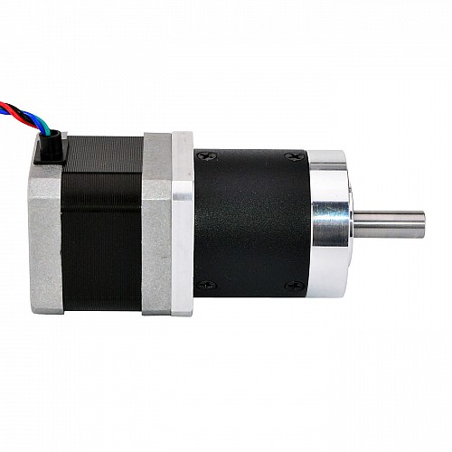 Nema 17 Stepper Motor L=39mm Gear Ratio 30:1 High Precision Planetary Gearbox - 17HS15-1684S-HG30 | StepperOnline CA