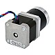 Nema 17 Stepper Motor L=39mm Gear Ratio 3:1 High Precision Planetary Gearbox - 17HS15-1684S-HG3 | StepperOnline CA Nema 17 Stepper Motor L=39mm Gear Ratio 3:1 High Precision Planetary Gearbox - 17HS15-1684S-HG3 | StepperOnline CA