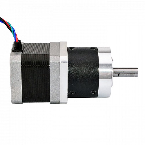 Nema 17 Stepper Motor L=39mm Gear Ratio 3:1 High Precision Planetary Gearbox - 17HS15-1684S-HG3 | StepperOnline CA Nema 17 Stepper Motor L=39mm Gear Ratio 3:1 High Precision Planetary Gearbox - 17HS15-1684S-HG3 | StepperOnline CA