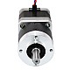 Nema 17 Stepper Motor L=39mm Gear Ratio 3:1 High Precision Planetary Gearbox - 17HS15-1684S-HG3 | StepperOnline CA Nema 17 Stepper Motor L=39mm Gear Ratio 3:1 High Precision Planetary Gearbox - 17HS15-1684S-HG3 | StepperOnline CA