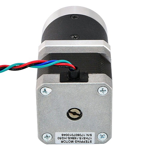 Nema 17 Stepper Motor L=39mm Gear Ratio 50:1 High Precision Planetary Gearbox - 17HS15-1684S-HG50 | StepperOnline CA