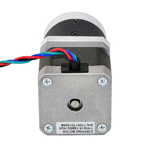 Nema 17 Stepper Motor L=39mm Gear Ratio 5:1 High Precision Planetary Gearbox - 17HS15-1684S-HG5 | StepperOnline CA