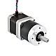 Nema 17 Stepper Motor L=39mm Gear Ratio 5:1 High Precision Planetary Gearbox - 17HS15-1684S-HG5 | StepperOnline CA