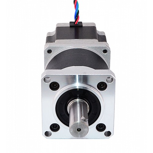 Nema 23 Stepper Motor L=55mm Gear Ratio 10:1 High Precision Planetary Gearbox - 23HS22-2804S-HG10 | StepperOnline CA