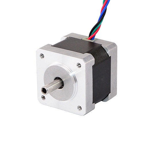 Nema 14 Hollow Shaft Stepper Motor Bipolar 18Ncm(25.5oz.in) 0.8A 35x35x34mm - 14HS13-0804SH | StepperOnline CA