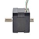 Nema 17 Hollow Shaft Stepper Motor Bipolar 0.25Nm(35.4oz.in) 1.5A 42x42x33.8mm - 17HS13-1504H | StepperOnline CA