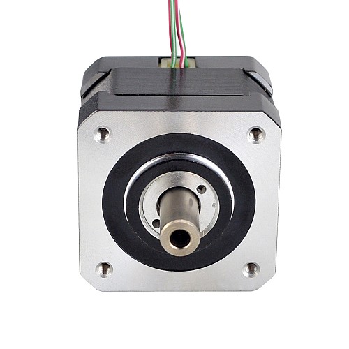 Nema 17 Hollow Shaft Stepper Motor Bipolar 0.25Nm(35.4oz.in) 1.5A 42x42x33.8mm - 17HS13-1504H | StepperOnline CA